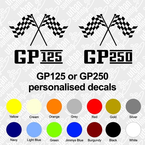 Gp125 gp250 chequered - gp125,