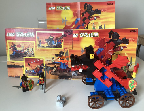 Lego dragon castle - lego, 6043