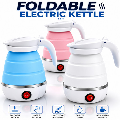 Foldable electric kettle - foldable, 600ml