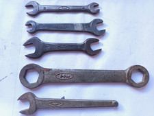 Job Lot 5x Vintage Honda Motor Spanners. CLASSIC OLD TOOLS. (07