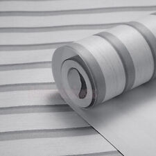 Wooden Slat Panelling Wallpaper 3D Wood Panel Effect Stripe Home Room Wall Paper