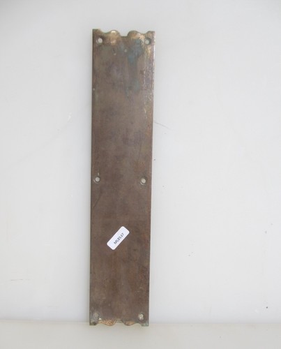 Victorian bronze finger plate - victorian,