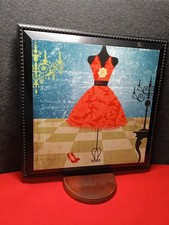 Vintage Couture Red Dress