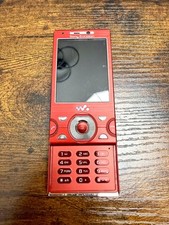 Sony Ericsson W995 red mobile