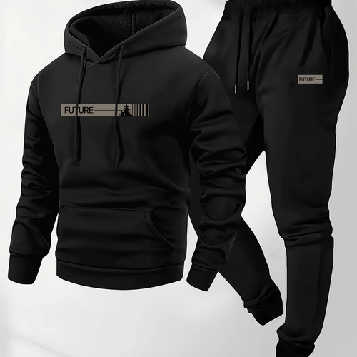 Men tracksuit winter - tracksuit,