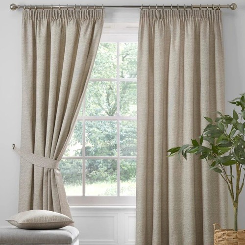 Pembrey pencil pleat curtains - pencil,