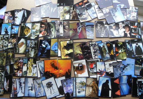 Vintage star wars panini - wars,