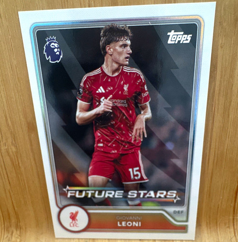 Topps 2025 premier league - 2025-26,