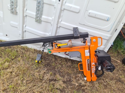 Winch and crane van - winch,