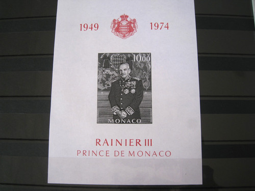 Monaco mnh 1974 rainier - monaco,