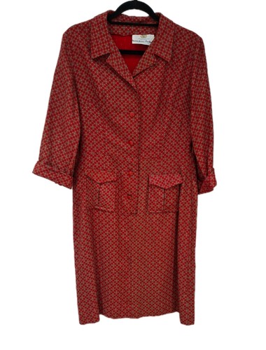 Vintage 60s horrockses red - 60s,