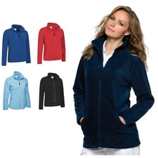 Ladies Womens Micro Full Zip