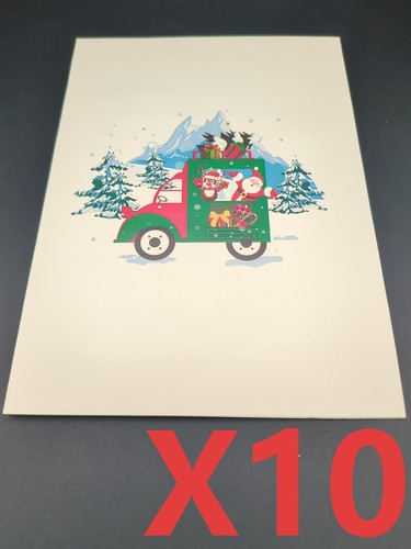 Pack pop up christmas - 10, 3d