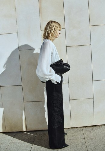 Women black denim - h&m,