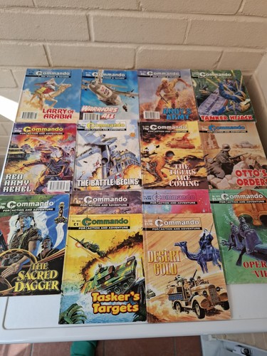 Commando comic bundle - comic,