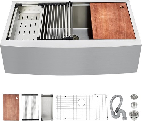 Stainless steel farmhouse - steel,