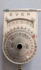 EVER NE-3 Vintage Photo Exposure Analogue Light Meter with Case, VGC Working.