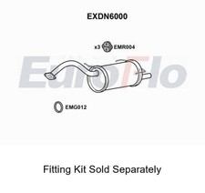 Rear Muffler Silencer Insert