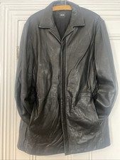 Hugo Boss Black Leather Jacket
