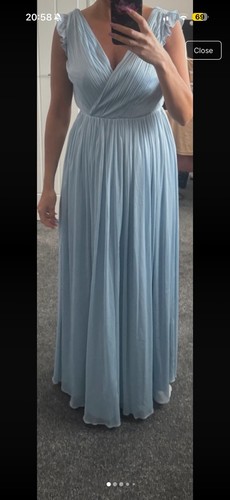 Debut long dress size mint - dress, 14