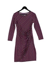 Ingenue Bodycon Midi Dress UK10 in Purple