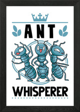 Ant Whisperer Farm Fire Framed