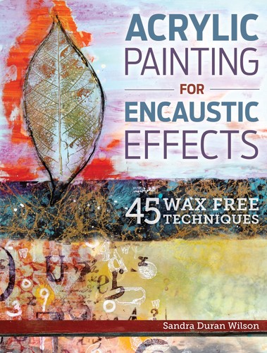 Acrylic painting for encaustic - painting,