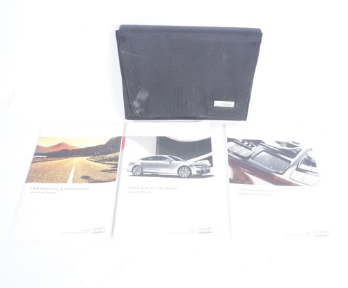 2012 oem audi - a7, manual
