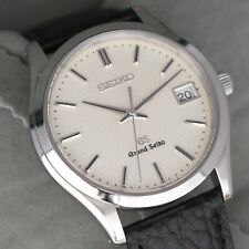 Vintage Grand Seiko GS Quartz Men's Luxury Watch Twin Pulse 9F82 Original Boxed
