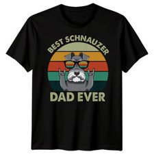 Mens Schnauzer Funny Fathers