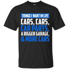 Car Parts/Things I Want in Life T-Shirt