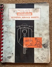 BSA SUNBEAM Scooter Parts Motor Bike Cycle Handbook Manual Jawa B1 175 250 Vespa