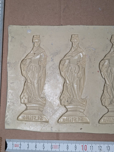 123 silicone mold wax relief - wax,