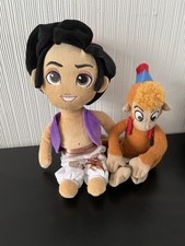 Disney Aladdin Plush Bundle Aladdin Plush Doll And Abu Monkey