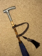 Edwardian Blue Canopy Umbrella