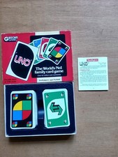 Vintage 1989UNO Card Game  - Complete