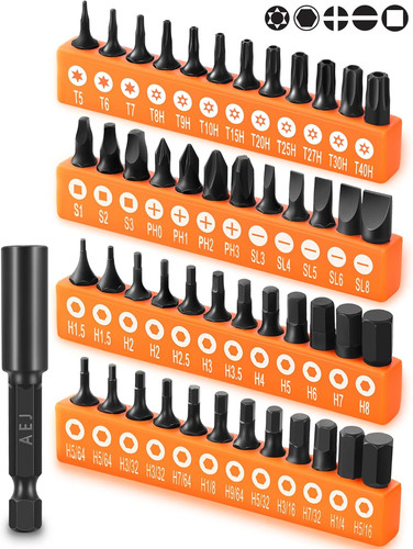 Pack screwdriver bit set - 49-pack,