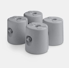 VonHaus Gazebo Weights set of 4 – Gazebo Leg Weights Fill with Sand or Water new
