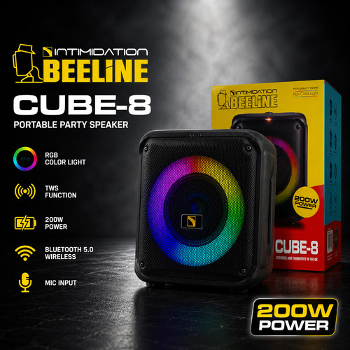 Intimidation cube bluetooth - intimidation,