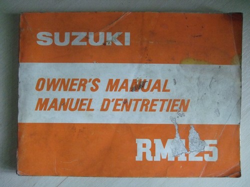 Genuine suzuki rm125 rm125t - suzuki,