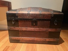 1800s Antique Travel Chest