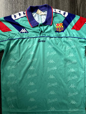 Original Authentic Kappa Barcelona 1992/1993 Away Shirt Mens Large