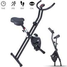 Foldable exercise bike - exercise,