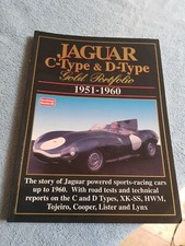 Jaguar C-Type & D-Type Brooklands Road Test Gold Portfolio VGC XKSS HWM Lister