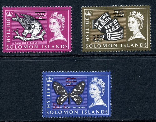 British solomon islands qeii - solomon,
