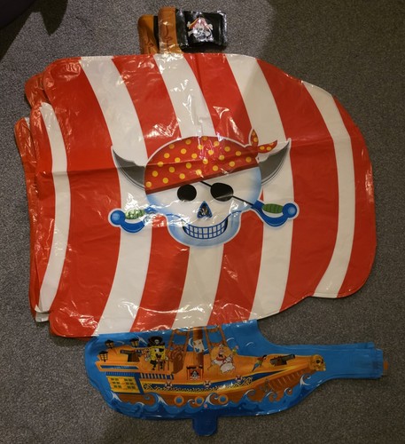 Large pirate ship foil - large,