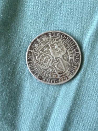 1900 one florin - queen, victoria
