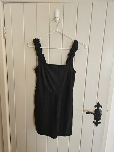 Black playsuit - black,