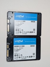 2x Crucial BX500 480GB 3D NAND