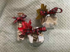 Handcrafted Glass Jar Of